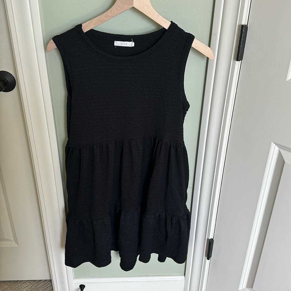Black lush dress in a size small